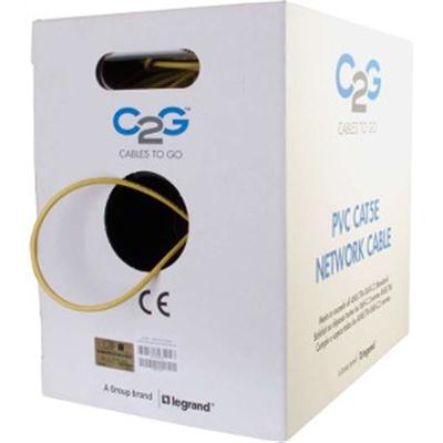 1000ft CAT5E 350Mhz STRANDED CM YLW