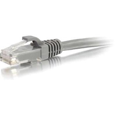 2' Cat6a UTP Patch Cable Gray