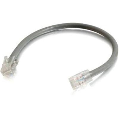 7FT CAT5E NONBOOTED UTP CABLE 25PK-GRY
